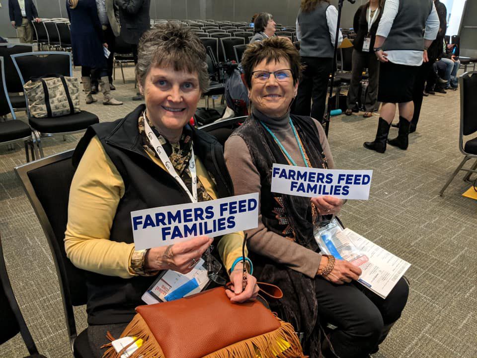Carla Lawrence and Gretchen Schubert